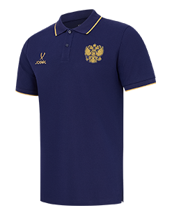 Поло ESSENTIAL National 26 CVC Polo, темно-синий 