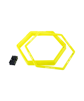 Набор шестиугольных напольных обручей Agility Hoops